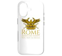 Carcasa para iPhone 17 Roma me Hace Feliz - SPQR Águila Legionaria - Historia Romana