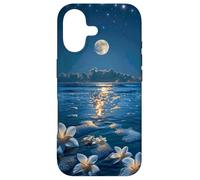 Carcasa para iPhone 17 Romantico Chiaro di Luna Plumeria Fiori