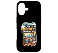 Carcasa para iPhone 17 Rooftop Honey Harvest Urban Beekeeping Design