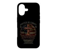 Carcasa para iPhone 17 Rooted in Christ Cross Shirt Christian tee for Men
