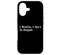Carcasa para iPhone 17 Ropa Divertida de Habilidades de Cuchillo I Whittle, I Can't Be Stopped