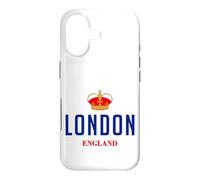 Carcasa para iPhone 17 Royal London England Crown, London Wait For Me Travel London