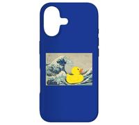 Carcasa para iPhone 17 Rubber Duck on The Great Wave Off Kanagawa