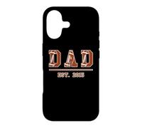 Carcasa para iPhone 17 Rugby Papá Desde 2015 Cumpleaños Día del Padre Vintage