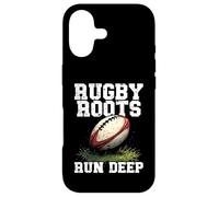 Carcasa para iPhone 17 Rugby Roots Run Deep Rugby Sport para Hombre