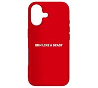 Carcasa para iPhone 17 Run Like A Beast - Urban Minimalist Streetwear Graphic tee