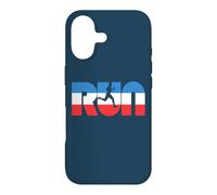 Carcasa para iPhone 17 Run Vintage Red White & Blue Retro Runner Graphic