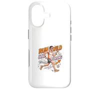 Carcasa para iPhone 17 Run Wild Stay Strong Running Motivación Diseño