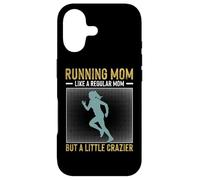 Carcasa para iPhone 17 Running Mom Like A Regular Mom But A Little Crazier