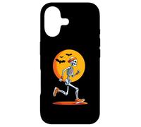 Carcasa para iPhone 17 Running Skeleton Funny Halloween Costume