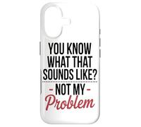 Carcasa para iPhone 17 Sabes A Qué Suena Eso, Arte Seguro