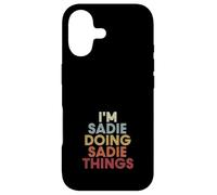 Carcasa para iPhone 17 Sadie Name Sadie Personalized Name First Given
