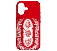 Carcasa para iPhone 17 Sagrado Corazón de Jesús Inmaculado Corazón María José Católica