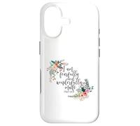 Carcasa para iPhone 17 Salmo 139:14 Escritura bíblica, Hecha con temor y maravillosamente