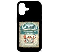 Carcasa para iPhone 17 Saltwater Doctor Crab Ocean Vintage Design