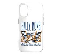 Carcasa para iPhone 17 Salty Moms Beach Club Girls Just Wanna Have Sun Funny mom
