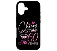 Carcasa para iPhone 17 Saludos a 60 años, 60 cumpleaños de la Reina, 60 cumpleaños