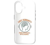 Carcasa para iPhone 17 Salva a la Humanidad de la Inteligencia Artificial AI