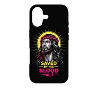 Carcasa para iPhone 17 Salvado por Su Sangre Jesucristo Corona De Espinas Cristiano