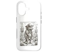Carcasa para iPhone 17 Salvaje Oeste Armadillo Forajido con Lazo