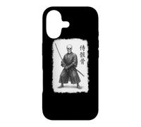 Carcasa para iPhone 17 Samurai Esqueleto Vintage Ukiyo-e Guerrero Arte Gráfico