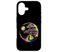 Carcasa para iPhone 17 Samurai Silueta Árbol Luna Arte Japonés Ilustración