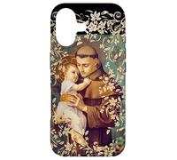 Carcasa para iPhone 17 San Antonio de Padua Santo Niño Jesús católico Vintage