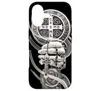 Carcasa para iPhone 17 San Benito, Medalla de San Benito
