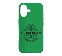 Carcasa para iPhone 17 San Brendan Oración por Nosotros Oración Católica de San Patronazgo