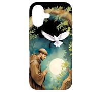 Carcasa para iPhone 17 San Francisco de Asís Patrón de los Animales Santo Católico