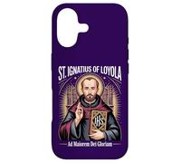 Carcasa para iPhone 17 San Ignacio Loyola Ad Maiorem Dei Gloriam Jesuita católico