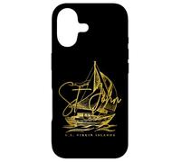 Carcasa para iPhone 17 San Juan Islas Vírgenes de los Estados Unidos Vela Náutica USVI Souvenir