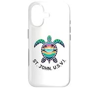 Carcasa para iPhone 17 San Juan U.S.V.I. Isla Virgen de los Estados Unidos Recuerdo de Vacaciones Reminde