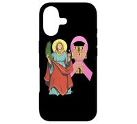 Carcasa para iPhone 17 Santa Agatha Cáncer de Mama Cinta Patrona Santa Enfermeras Católica