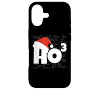 Carcasa para iPhone 17 Santa Christmas Hat HoHoHo Funny Math Teacher Humor