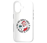Carcasa para iPhone 17 Santa sarcástico - Ho Ho Holy Shit What a Year - Navidad