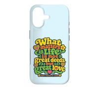 Carcasa para iPhone 17 Santa Teresa de Lisieux Citas Gran Amor Santa Católica