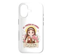 Carcasa para iPhone 17 Santa Teresa Lisieux Hacer Pequeñas Cosas Gran Amor por los Cristianos