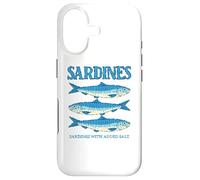Carcasa para iPhone 17 Sardines Tinned Fish Retro Graphic for Men Women