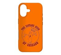 Carcasa para iPhone 17 Sausage King Chicago Foodie - Ventilador de pie para Perros Calientes