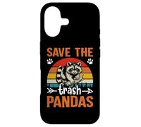 Carcasa para iPhone 17 Save The Trash Pandas