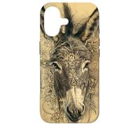 Carcasa para iPhone 17 Schizzo Asino Illustrazione di asino Arte Rustica