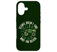 Carcasa para iPhone 17 Science DoDon't Care What You Believe Diseño Envejecido