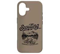 Carcasa para iPhone 17 Scouting Inspires Adventure Canoe Outdoors Retro Scouts