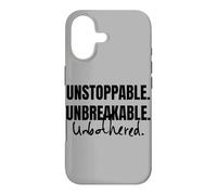 Carcasa para iPhone 17 SÉ IMPARABLE, IRROMPIBLE, SIN MOLESTIAS