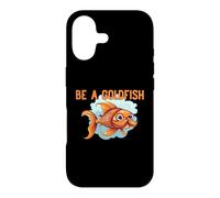 Carcasa para iPhone 17 Sé un pez Dorado El Animal más Feliz de la Tierra