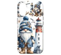 Carcasa para iPhone 17 Sea GNOME Patterns For Women Lighthouse and Seagull Ocean