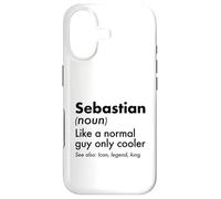Carcasa para iPhone 17 Sebastian como Un Chico Normal Solo Cooler Legend King First