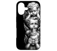 Carcasa para iPhone 17 See No Evil Speak No Evil Hear No Evil Angel Baby Querubines