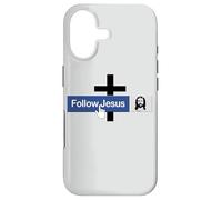 Carcasa para iPhone 17 Seguir Jesús Fe Libro Cristiano Cruz Amor Cristo Biblia